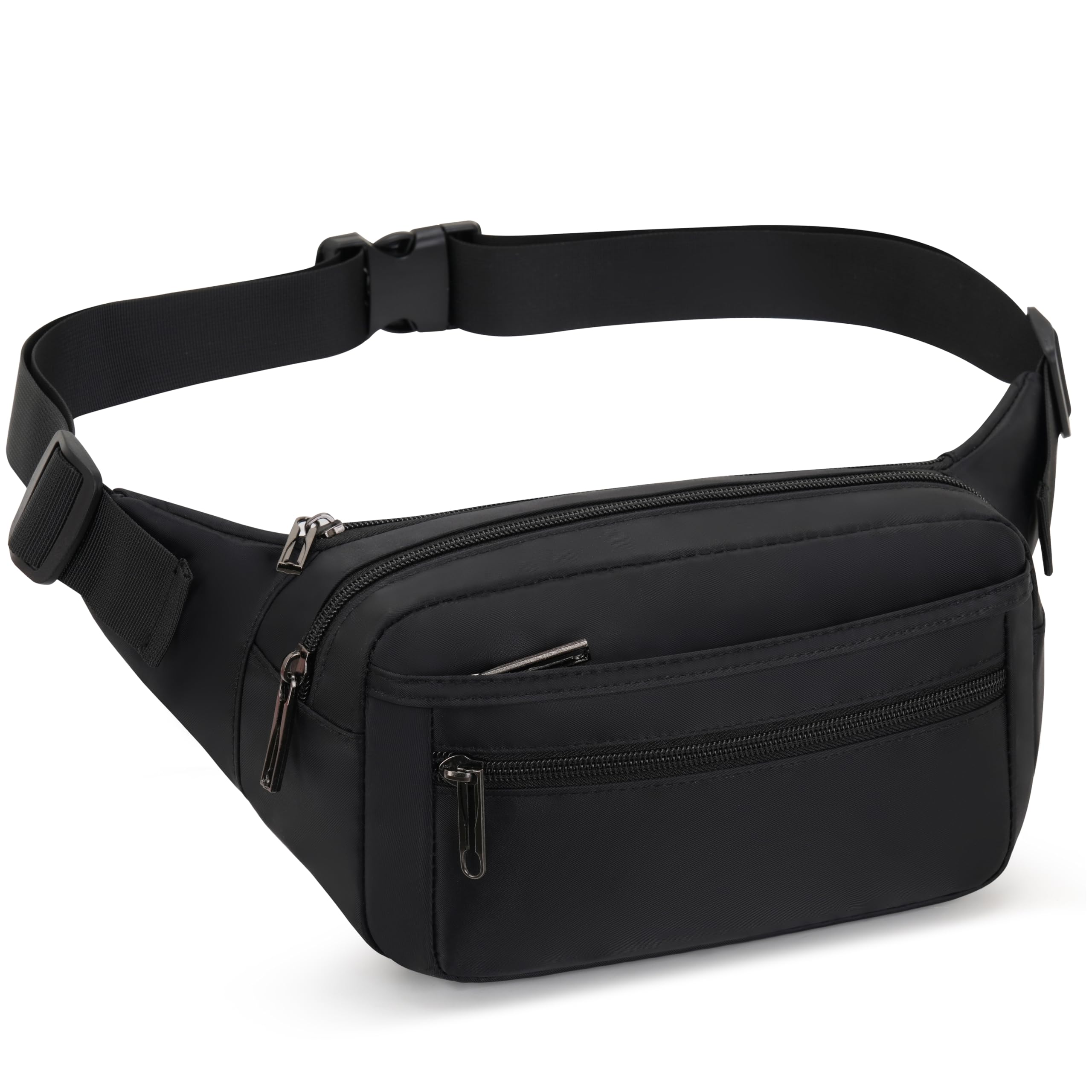 Sac GERIINEER Banane Homme Femme Sécurité Ville Voyage Outdoor Sport Sacoche Ceinture Course