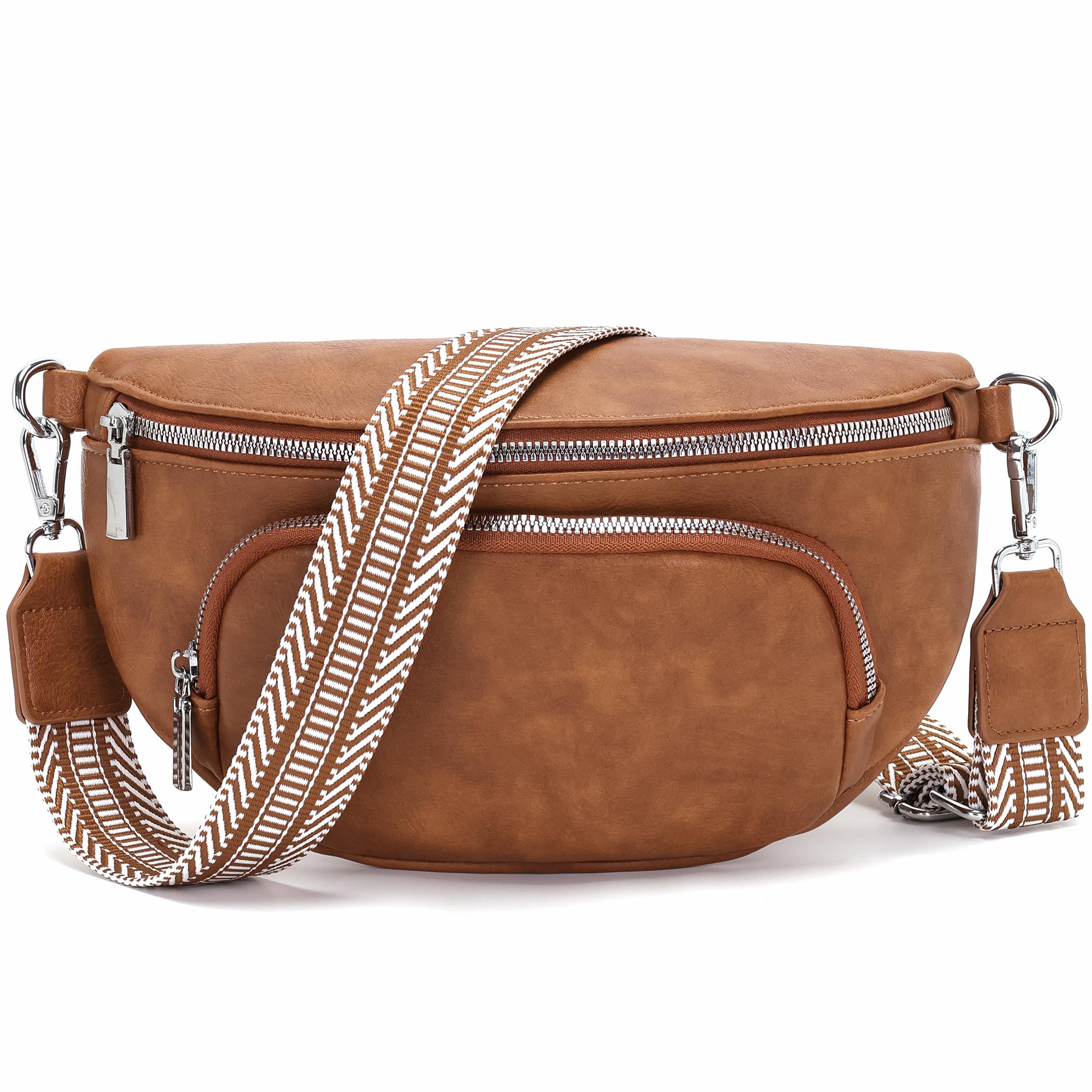 Sac Rorimyth Banane Femme Tendance Cuir Vegan Petit Sac Bandoulière Ville